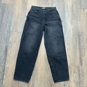 Good American Women’s wide leg Jeans in Black